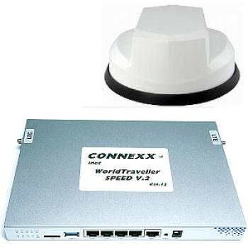 CONNEXX-inet WorldTraveller SPEED V.2 - weltweit leistungsstarkes Internet (Cat.12)  + WLAN
