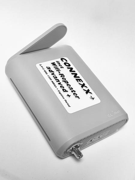 CONNEXX-inet WiFi advanced+ - die WLAN-Catcher/Accesspoint-Ergänzung 2,4+5 GHz + Capture-Portal-Unterstützung zu Ihrem LTE-Router